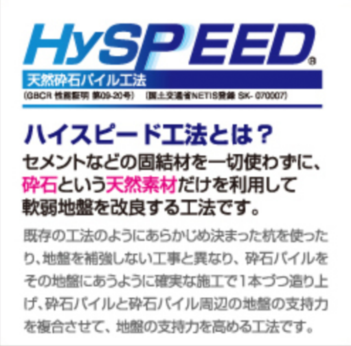 HySPEED工法とは